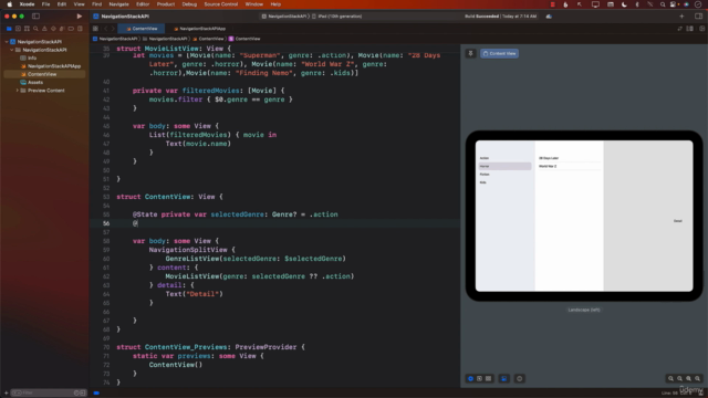 SwiftUI Navigation API: A 1-Hour Crash Course – Screenshot 4