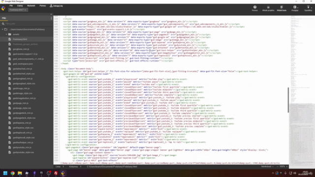 Kurs Google Webdesigner projektowanie bannerów – Screenshot 4