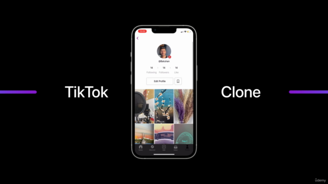 iOS 16 & Swift 5: TikTok Clone Uygulaması Geliştirin - Screenshot_04