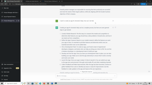ChatGPT Mastery for Product Managers, Analysts, & Consultant – Screenshot 3