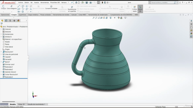 - Aprende a modelar una jarra con SolidWorks - - Screenshot_03