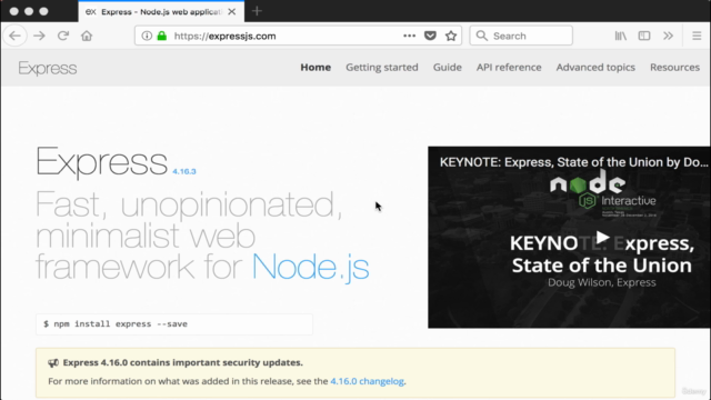 Getting Started with Express.js to Build a JSON API in Node - Screenshot_01