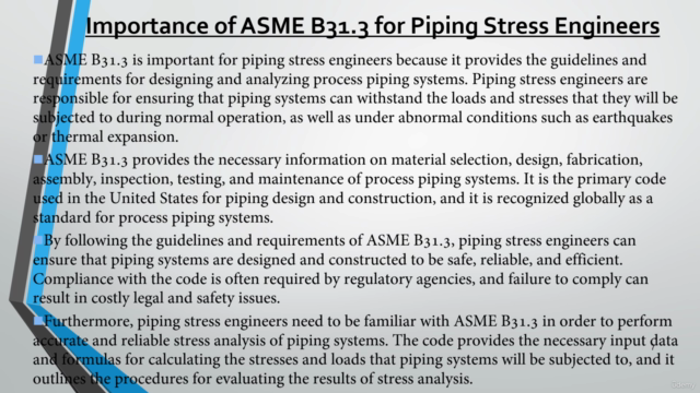 ASME B31.3 for a Pipe Stress Engineer – Screenshot 4