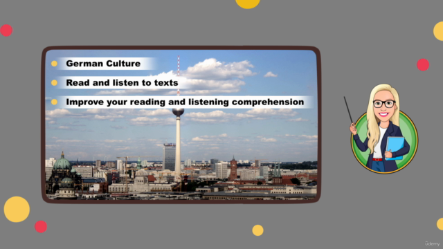 German Language Course-German Culture-Listening&Reading – Screenshot 4