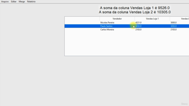 Python e Pandas - Tratamento de Dados com Interface Gráfica – Screenshot 3