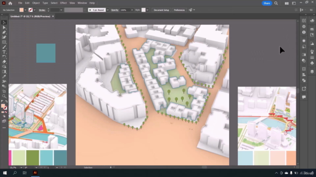 Adobe Illustrator ile Mimari Sunum Eğitimi – Screenshot 3