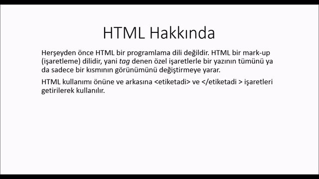 Bir Saatte Html Öğren – Screenshot 1