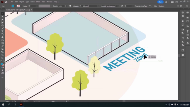 Architectural Representation with Adobe Illustrator Beginner – Screenshot 2