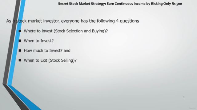Strategy for Continuous Regular Income from Stock Market – Screenshot 2