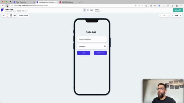 Crie um Aplicativo no FlutterFlow – Screenshot 2