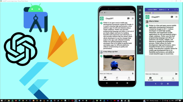 Flutter, Firebase and ChatGPT: Dall-E Image Sharing App – Screenshot 2