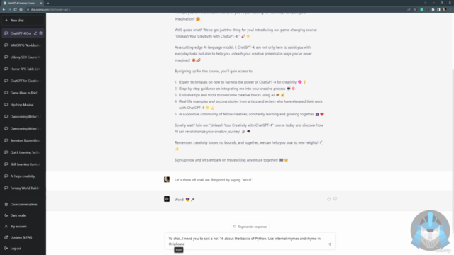 Unleash Your Creativity with ChatGPT-4 – Screenshot 3