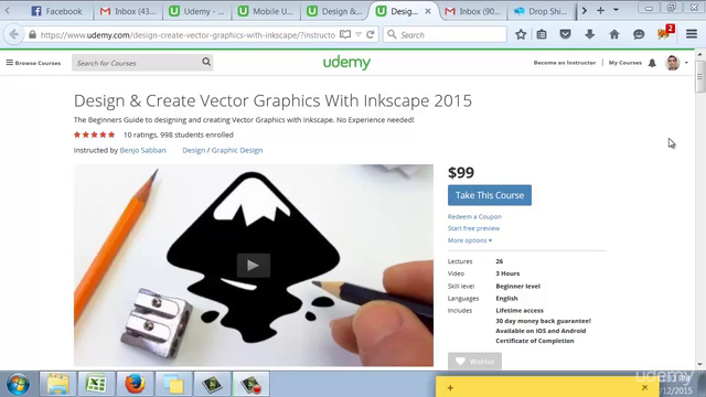 Design & Create Vector Graphics With Inkscape 2016 – Screenshot 4