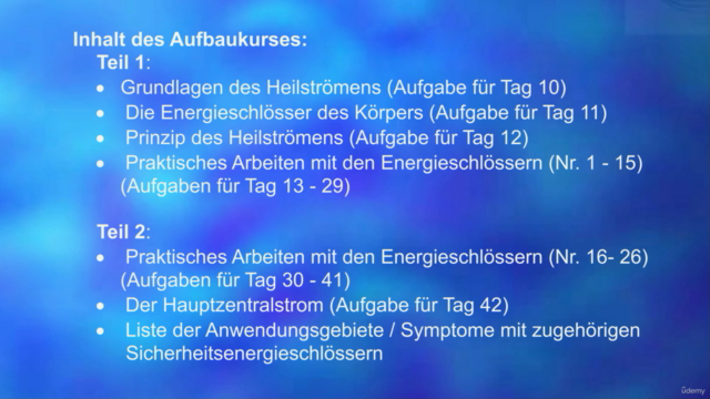 Quantenströmen Aufbaukurs - Heilströmen Teil 2 – Screenshot 3