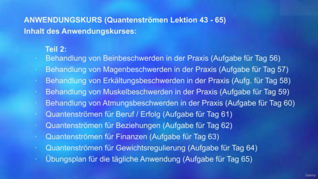 Quantenströmen Aufbaukurs - Heilströmen Teil 2 – Screenshot 4