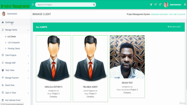 Download & Setup PHP Project Management Software Quickly – Screenshot 1