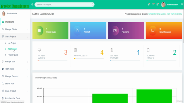 Download & Setup PHP Project Management Software Quickly – Screenshot 2