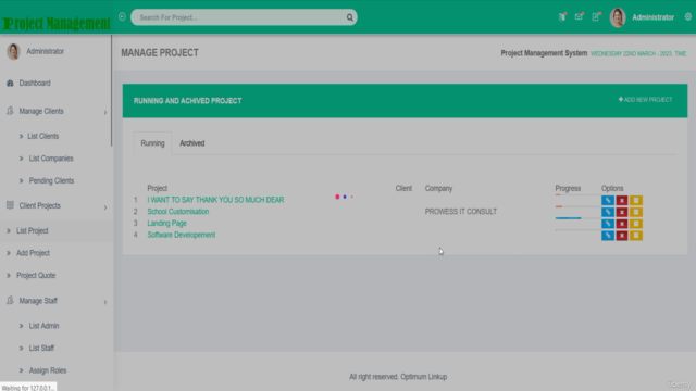 Download & Setup PHP Project Management Software Quickly – Screenshot 4