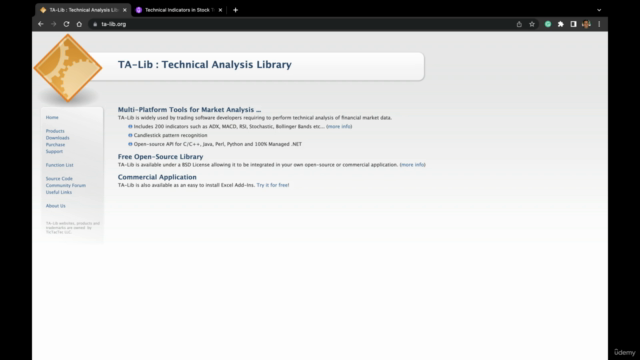 Building Technical Indicators in Python – Screenshot 1