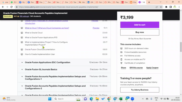 Oracle Fusion Financials Cloud Accounts Receivables Implemen – Screenshot 1