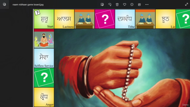 Sikh way of life board game to help develop awareness: - Screenshot_04