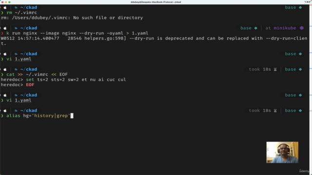 Certified Kubernetes Application Developer Masterclass – Screenshot 1