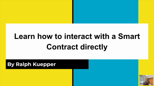 Learn Smart Contract Transactions | Mint via Contract – Screenshot 1