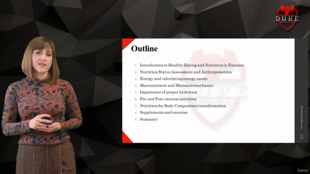 Nutrition, exercise and optimal body composition – Screenshot 4