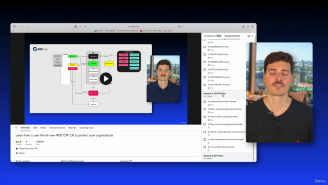 NIST Cybersecurity Framework 2.0 Foundation – Screenshot 4