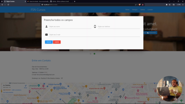 Aprenda criar Sites com Laravel10 e MaterializeCSS – Screenshot 3