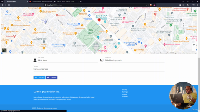 Aprenda criar Sites com Laravel10 e MaterializeCSS – Screenshot 4