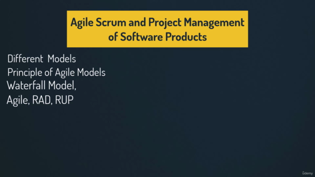 Agile Scrum and Project Management of Software Products – Screenshot 2