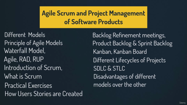Agile Scrum and Project Management of Software Products – Screenshot 3