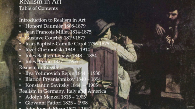 Realism in Art – Screenshot 1