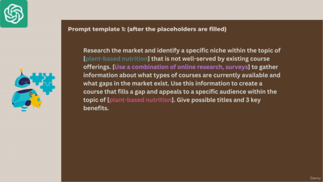 How to Create Online Course with ChatGPT Prompt Templates – Screenshot 1