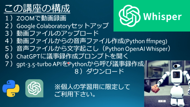 ChatGPTとWhisperではじめるPythonローコード開発入門 – Screenshot 2