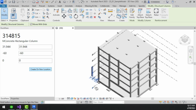 Revit API Docking Panel Selections with WPF and Revit – Screenshot 3