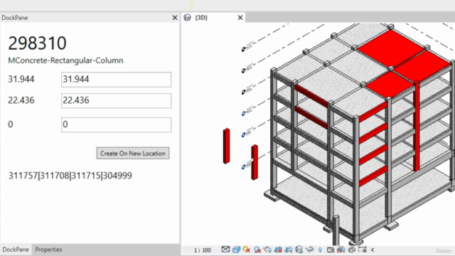 Revit API Docking Panel Selections with WPF and Revit – Screenshot 4