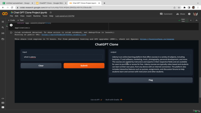 Building ChatGPT Clone & Text to Image Generator – Screenshot 3