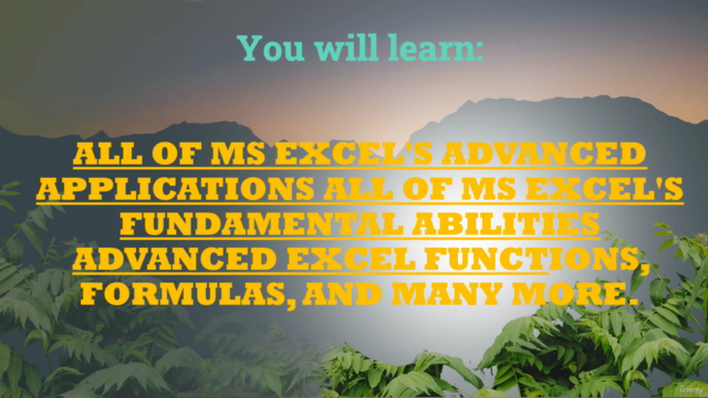 Advanced Excel Course With Shortcuts Tips and Tricks for JOB – Screenshot 3
