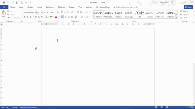 Làm chủ Word 2016 từ cơ bản đến nâng cao – Screenshot 2