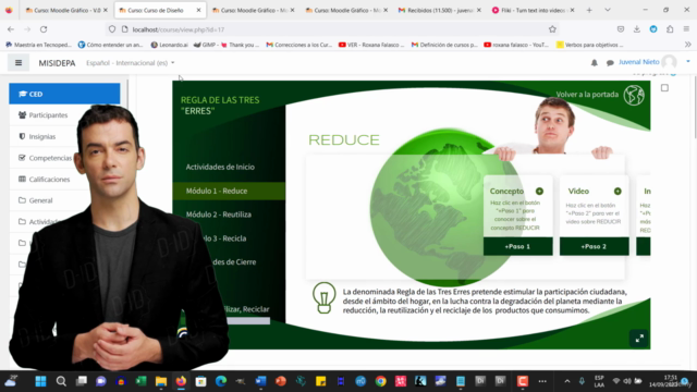 MOODLE A UN NUEVO NIVEL CON GENIALLY – Screenshot 1