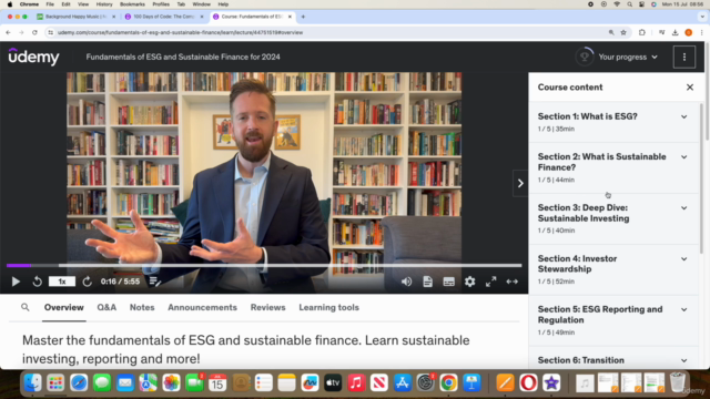 Foundations of ESG and Sustainable Finance for 2025 – Screenshot 2