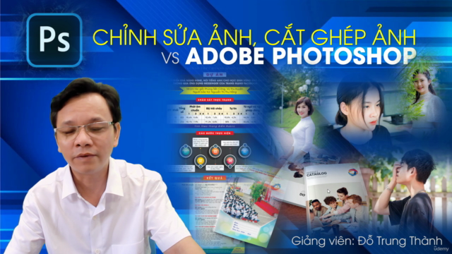 Chỉnh sửa ảnh, cắt ghép ảnh với Photoshop – Screenshot 1