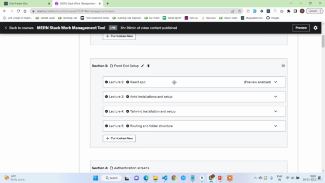 MERN Stack Work Management Tool - Screenshot_02