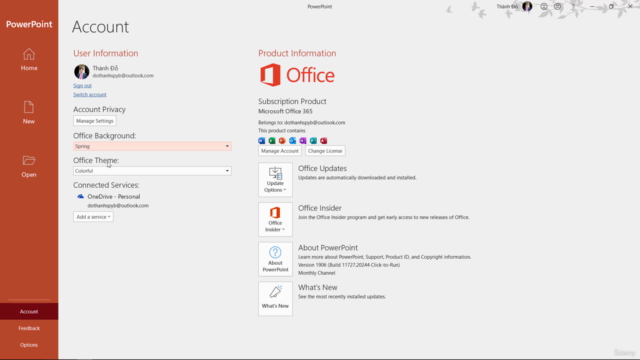 Thiết kế trình chiếu chuyên nghiệp với Powerpoint 365 – Screenshot 1