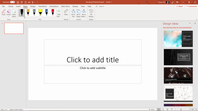 Thiết kế trình chiếu chuyên nghiệp với Powerpoint 365 – Screenshot 4
