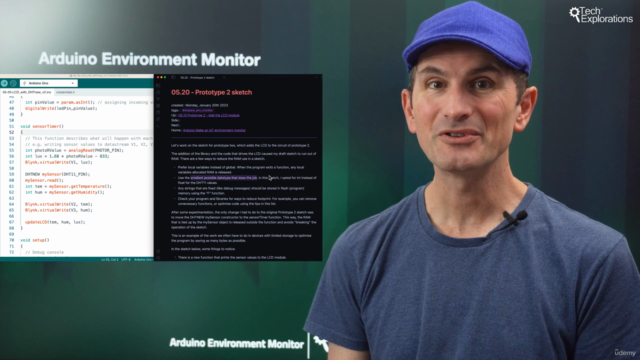 Arduino IoT Environment Monitor Project – Screenshot 1