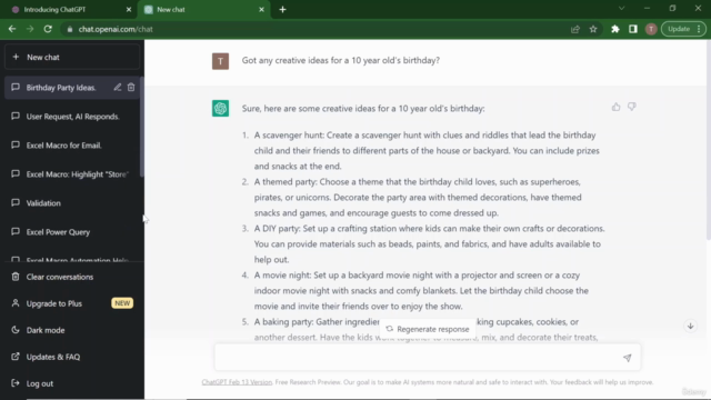 ChatGPT Megacourse: Master Excel Automation and AI Tools – Screenshot 3