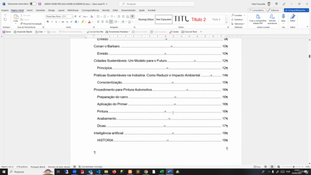 Microsoft Word para Acadêmicos – Screenshot 3
